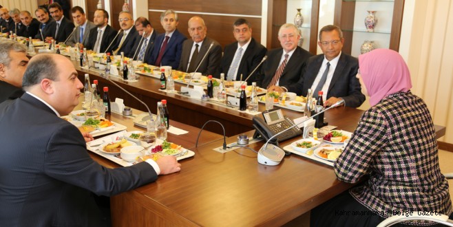 KMTSO’dan Kahramanmaraş’ın ilk kadına bakanına ‘hayırlı olsun’ ziyareti