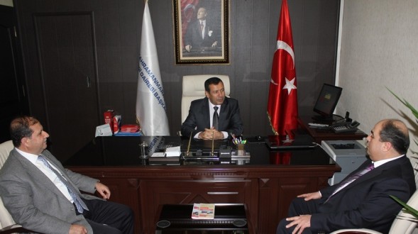 KMTSO’dan Vergi Dairesi Başkanı Coşkuner’e ziyaret.