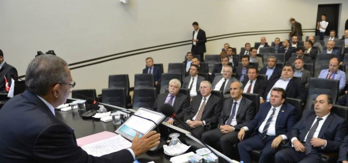 KMTSO MECLİS TOPLANTISININ KONUĞU BAŞKAN ERKOÇ OLDU..
