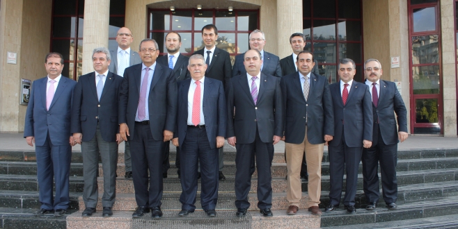 KMTSO Yönetimi Belediye Başkanları İle Biraraya Geldi