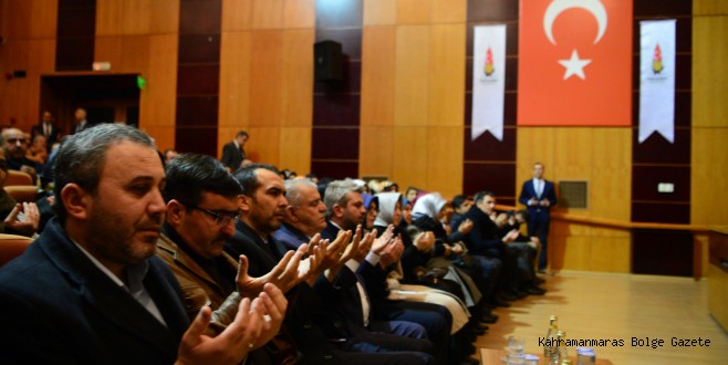 MAHÇİÇEK:“TÜRK MİLLETİ TARİHİN HER EVRESİNDE İKRAM EDİCİ TAVRI İLE MAZLUMLARIN YANINDA OLMUŞTUR”