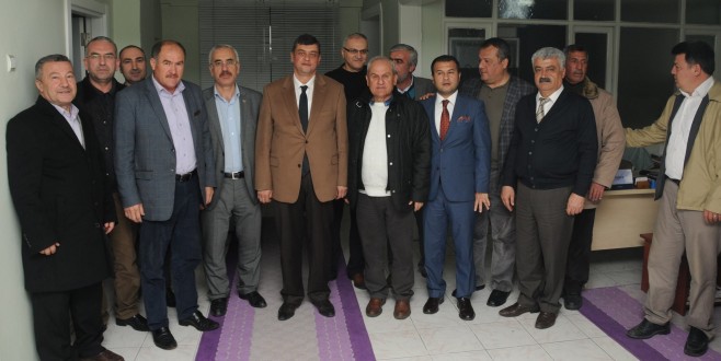 MAHMUT ARIKAN TÜRKOĞLU KALKINMA VE GÜÇBİRLİĞİ DERNEĞİNİ ZİYARET ETTİ.