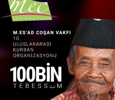 MEC Vakfı’ndan 10. uluslararası kurban organizasyonu ’'100 Bin Tebessüm'