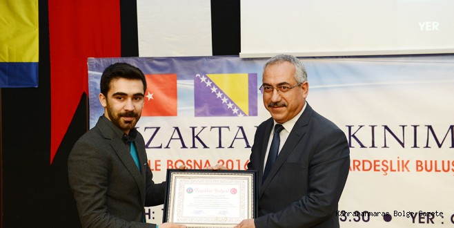 Öğrencilerden Azerbaycan Yılı Teşekkürü