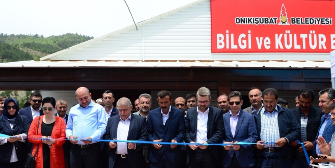 ONİKİŞUBAT İLÇESİ ÇAMLICA MAHALLESİ BİLGİ VE KÜLTÜR EVİNE KAVUŞTU