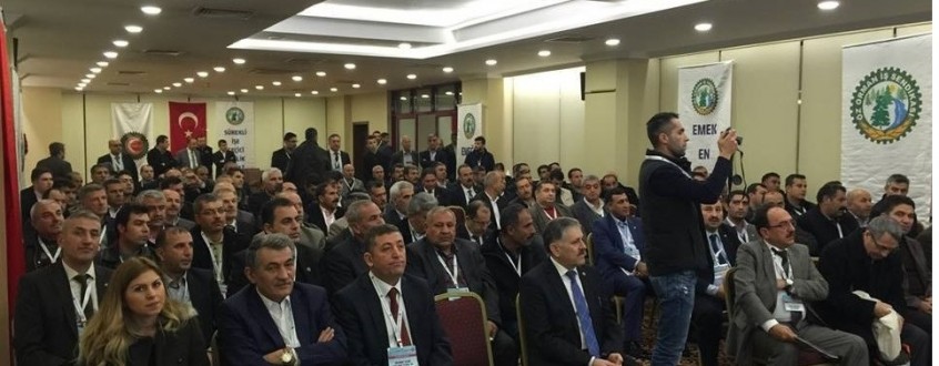 Öz Orman-İş Sendikası Kahramanmaraş Şubesi 2. Olağan Genel Kurulu yapıldı.