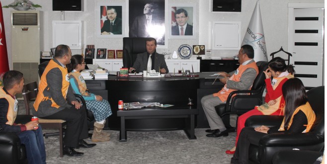 PAZARCIK TEMA’DAN BELEDİYE BAŞKANI BOZDAĞ’A ZİYARET.