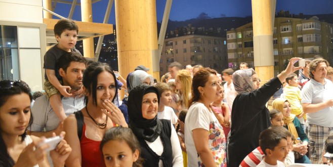 Piazzada Mehter Coşkusu