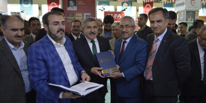 REKTÖR DEVECİ, KAHRAMANMARAŞ ULUSLARARASI 4. KİTAP VE KÜLTÜR FUARI AÇILIŞINA KATILDI