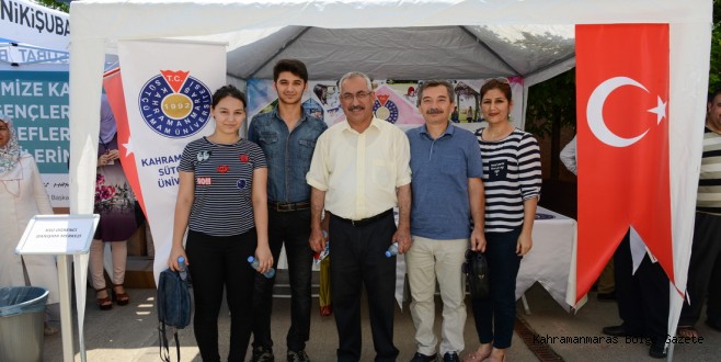 REKTÖR DEVECİ, KSÜ’YE KAYIT YAPTIRAN ÖĞRENCİLER VE AİLELERİ İLE BİR ARAYA GELDİ