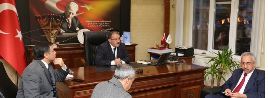 REKTÖRÜ PROF.DR.DEVECİ’DEN BAŞKAN GÜVEN’E ZİYARET…