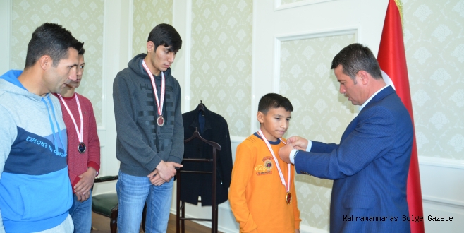 Şampiyonlara Bir Ödülde Başkan OKUMUŞ'tan