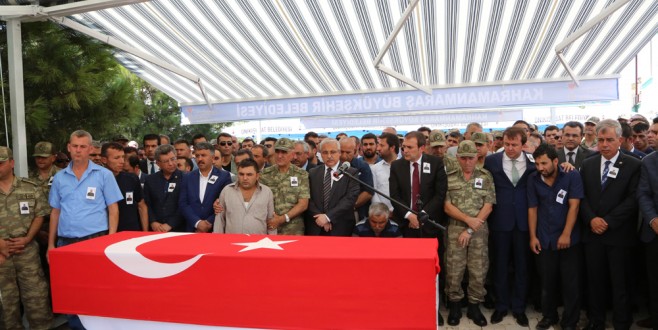 ŞEHİT JANDARMA UZMAN ÇAVUŞ ÖKKEŞ KORKMAZ İLİMİZ ÖNSEN MAHALLESİ’NDE TOPRAĞA VERİLDİ