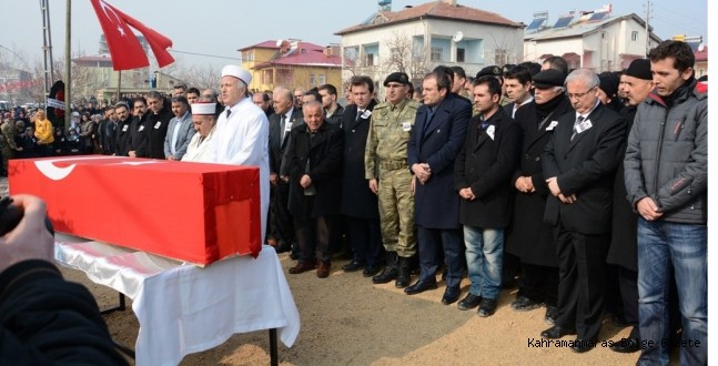 ŞEHİT UZMAN ÇAVUŞ ADEM AKTAŞ ELBİSTAN' DA DUALARLA EBEDİYETE UĞURLANDI
