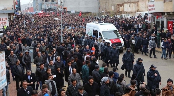 ŞEHİT UZMAN ÇAVUŞ MUSTAFA KALFE AFŞİN’DE DUALARLA TOPRAĞA VERİLDİ