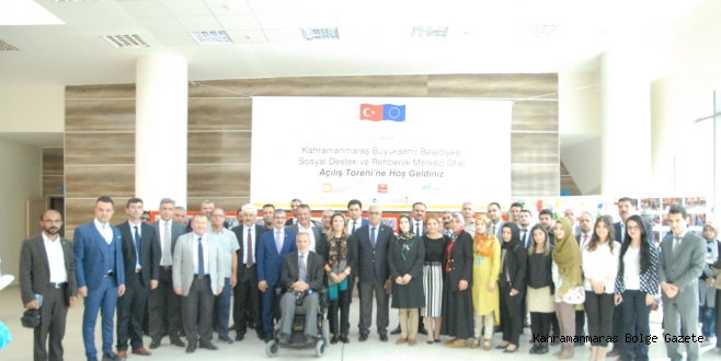 SOSYAL DESTEK VE REHBERLİK MERKEZİ AÇILDI