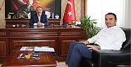 AFŞİN KAYMAKAMI BUDAN’DAN BAŞKAN GÜVEN’E ZİYARET…