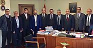 ASKF YÖNETİMİNDEN REKTÖR PROF.DR.DURMUŞ DEVECİ'YE ZİYARET.