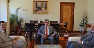 ATEŞ VE AKTAŞ’TAN REKTÖR KARAASLAN’A VEDA ZİYARETİ.