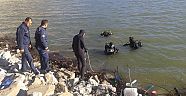 BARAJDA BOĞULAN İKİ VATANDAŞI İTFAİYE DALGIÇLARI ÇIKARDI.
