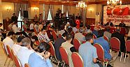 BAŞBAKAN YARDIMCI VEYSİ KAYNAK BASIN MENSUPLARIYLA BİR ARAYA GELDİ