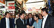 BAŞBAKAN YARDIMCISI BABACAN’DAN ESNAF ZİYARETİ
