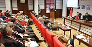 BASIN BİLGİLENDİRME VE EŞGÜDÜM TOPLANTISI VALİ GÜVENÇER BAŞKANLIĞINDA YAPILDI.