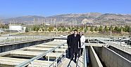 BAŞKAN ERKOÇ AYVALI ARITMA TESİSİNİ İNCELEDİ
