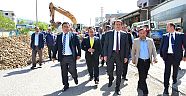 BAŞKAN ERKOÇ’TAN YOL İNCELEMESİ