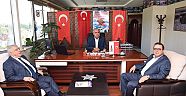 BAŞKAN HANEFİ MAHÇİÇEK’TEN ESNAF ODALARI BAŞKANLARINA ZİYARET