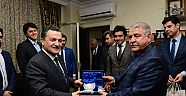BAŞKAN MAHÇİÇEK, AZERİ MİLLETVEKİLİ DOÇ.DR.MİRZAZADEYİ KONUK ETTİ