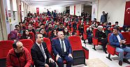 BAŞKAN MAHÇİÇEK, TECRÜBELERİNİ ÖĞRENCİLERE AKTARDI
