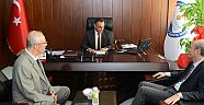 BAŞKAN OKAY’DAN GENEL MÜDÜR ALTUNOK’A ZİYARET.