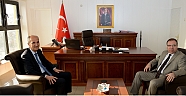 BAŞKAN OKAY’DAN KAYMAKAM TÜRKÖZ’E ZİYARET..