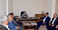 BAŞKAN OKUMUŞ MUHTARLAR DERNEĞİNİ ZİYARET ETTİ