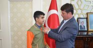 'BAŞKAN OKUMUŞ'TAN TÜRKOĞLU'LU TÜRKİYE BİRİNCİSİNE ÖDÜL..