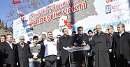 BÜYÜKŞEHİR BELEDİYESİ VE HAYRAT İNSANİ YARDIM DERNEĞİNDEN BAYIRBUCAK’A YARDIM KAMPANYASI.