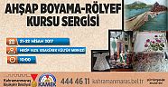 BÜYÜKŞEHİR’DEN AHŞAP BOYAMA SERGİSİ