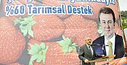 BÜYÜKŞEHİR’DEN ÇİFTÇİYE DESTEK