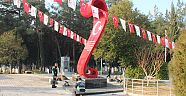 BÜYÜKŞEHİR’DEN ŞEHİTLİK ANITI