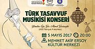 BÜYÜKŞEHİR’DEN TÜRK TASAVVUF MUSİKİSİ KONSERİ