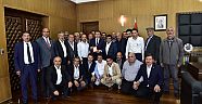 CUMHURBAŞKANI ONLARA, ONLAR BAŞKAN ERKOÇ’A TEŞEKKÜR ETTİ