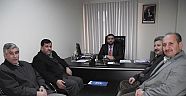 DİN GÖNÜLLÜLERİNDEN ŞUBE MÜDÜRÜNE HOŞ GELDİN ZİYARETİ.