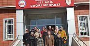 DULKADİROĞLU AK PARTİ KADIN KOLLARINDAN 112 AÇM’Yİ ZİYARET
