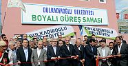 DULKADİROĞLU BELEDİYESİNDEN SPOR TESİSİ AÇILIŞI