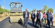 DULKADİROĞLU’NDA KIRSALDA YOL STANDARTLARI YÜKSELDİ