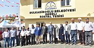 DULKADİROĞLU'NDA SOSYAL TESİS ATAĞI DEVAM EDİYOR’’BİR SOSYAL TESİSTE DEREKÖY'E’’