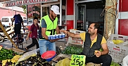 DULKADİROĞLU'NDAN PAZAR ESNAFINI SERİNLETEN HİZMET