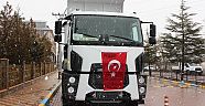 EKİNÖZÜ BELEDİYESİ ARAÇ PARKI'NA YENİ KAMYON DAHA ALDI