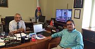 ENGELLİLER KOMİSYON BAŞKANI DOĞRU’DAN REKTÖR PROF.DR.DURMUŞ DEVECİ’YE ZİYARET…